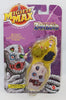 1992 Mattel Mighty Max Neutralizes Zomboid Horror Heads On Card