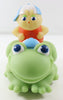 Vintage 1986 Playskool Glo Worm Friends Bully Frog With Sluggerbug