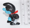 1978 Schleich Peyo Chimney Sweep Super Smurf In Box Germany