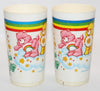 1983 American Greetings Care Bears Cup And Mug Set Of Four