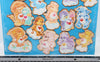 1980's Care Bear Cousins Wooden Magnets Sealed In Package