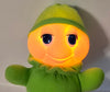 1982 Hasbro Glo Worm Plush In Box