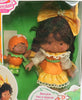 1985 Kenner Strawberry Shortcake Orange Blossom With Orange Berrykin Sealed In Box