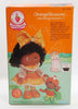 1985 Kenner Strawberry Shortcake Orange Blossom With Orange Berrykin Sealed In Box