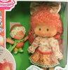 1985 Kenner Strawberry Shortcake Peach Blush With Peach Berrykin Sealed In Box