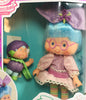 1985 Kenner Strawberry Shortcake Plum Puddin' With Plum Berrykin Sealed In Box