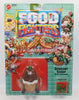 1988 Mattel Food Fighters Sergeant Scoop Kitchen Commando On Card