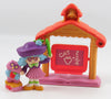Strawberry Shortcake Plum Puddin' And Elderberry Owl Work At The Black Board Deluxe Miniature