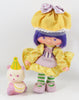 Strawberry Shortcake Almond Tea Party Pleaser Doll With Marza Panda