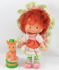 Strawberry Shortcake Cafe Ole Party Pleaser Doll With Burrito Donkey Pet