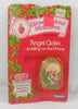Strawberry Shortcake Angel Cake Chatting On The Phone Miniature On Card