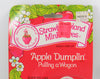 Strawberry Shortcake Apple Dumplin' Pulling A Wagon Miniature On Card