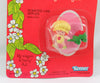 Strawberry Shortcake Apple Dumplin' Pulling A Wagon Miniature On Card