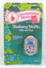 Vintage Strawberry Shortcake Blueberry Muffin With Her Hoe Toy On Card