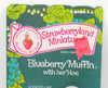 Strawberry Shortcake Blueberry Muffin With Her Hoe On Card