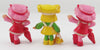 Lanard Very Cherry & Lucy Lemon Jellybean Miniature Lot Of Three