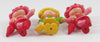 Lanard Very Cherry & Lucy Lemon Jellybean Miniature Lot Of Three