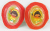 Strawberry Shortcake Orange Blossom Miniature Pair On Partial Cards