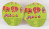 Strawberry Shortcake Orange Blossom Miniature Pair On Partial Cards
