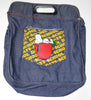 Snoopy School Days Denim Tote Bag, Purse, Book Bag By Butterfly Originals