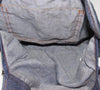 Snoopy School Days Denim Tote Bag, Purse, Book Bag By Butterfly Originals