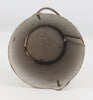 Louis Marx Tin Miniature White Milk Pail With Cow Lithograph