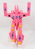 Vintage 1985 Imperial Toy Corporation Robotech Para Diver Pink Robot