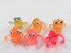 Lot Of 21 1980's Jiggler Monster, Alien, Creature Finger Puppets