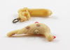 Cracker Jack Indian In A Canoe & Dove Prize Pair