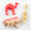 Vintage Cracker Jack Camel, Lion & Monkey Prize Lot Of Three