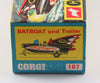 Corgi Toy Batman Batboat & Trailer With Bat-Man & Robin In Original Box