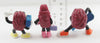 California Raisins PVC Lot Of Three: Boom Box, Allota Style, Guitar
