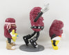 California Raisins Michael Jackson, Tina Turner & Jimi Hendrix PVC Figures Lot