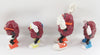 California Raisins PVC Lot Of Four: Sunglasses, Boombox, Hands In The Air