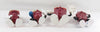 California Raisins PVC Lot Of Four: Sunglasses, Boombox, Hands In The Air