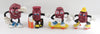 California Raisins PVC Lot Of Four: Buster, Skateboard, Roller Skates Lot Of Four