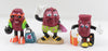 Vintage California Raisins PVC Toy Lot Of Three