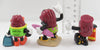 California Raisins PVC Lot Of Three: Buster, Benny Bowler & Surfer