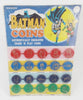 Vintage Transogram Batman Trade N Play Coins On Original Card