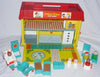 Vintage Fisher Price Play Family Hospital Toy Set